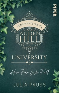 Cover Auden Hill University – How Far We Fall