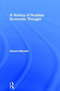 Cover History of Russian Economic Thought