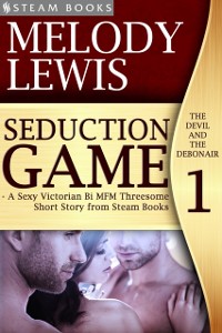 Cover Seduction Game - A Sexy Victorian Bi MFM Threesome Short Story from Steam Books