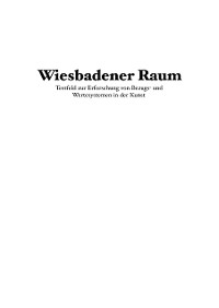 Cover Wiesbadener Raum