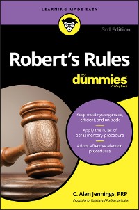 Cover Robert's Rules For Dummies