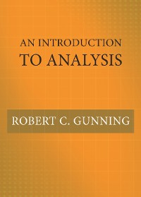 Cover An Introduction to Analysis