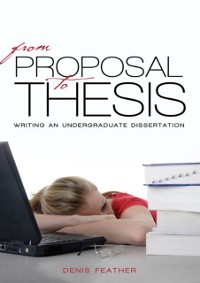Cover From proposal to thesis