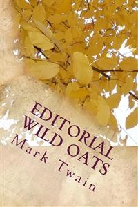 Cover Editorial Wild Oats