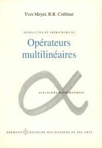 Cover Ondelettes et opérateurs, vol. 3