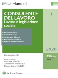 Cover Consulente del lavoro - Lavoro e legislazione sociale