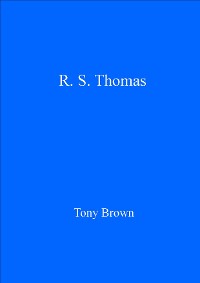 Cover R. S. Thomas