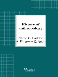 Cover History of anthropology