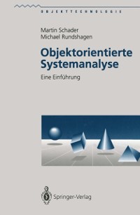 Cover Objektorientierte Systemanalyse