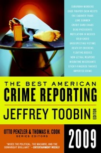 Cover Best American Crime Reporting 2009