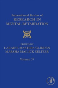 Cover International Review of Research in Mental Retardation