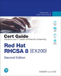 Cover Red Hat RHCSA 8 Cert Guide