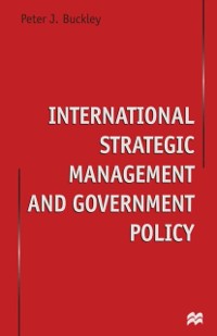 Cover International Strategic Management and Government Policy
