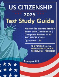 Cover US CITIZENSHIP Study Guide 2025