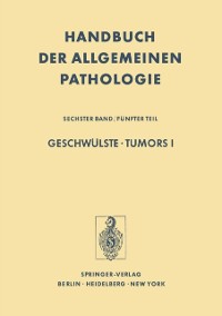 Cover Geschwulste / Tumors I