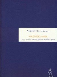 Cover Haendeliana, per a saxòfon soprano (clarinet o oboè) i piano