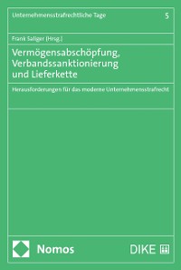 Cover Vermögensabschöpfung, Verbandssanktionierung und Lieferkette