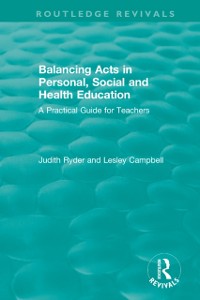 Cover Balancing Acts in Personal, Social and Health Education