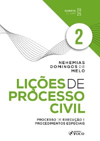 Cover Lições de Processo Civil - Volume 2 - 4 Ed - 2025