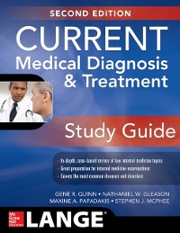 Cover CURRENT Medical Diagnosis and Treatment Study Guide, 2E