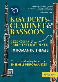 Cover 30 Easy Duets for Clarinet and Bassoon Beginners and Early Intermediate