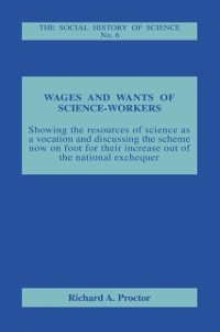 Cover Wages and Wants of Science Work