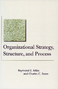 Cover Organizational Strategy, Structure, and Process