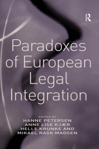Cover Paradoxes of European Legal Integration