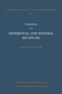 Cover Vorlesung über Differential- und Integralrechnung 1861/62