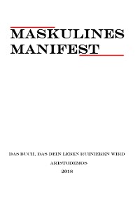 Cover Maskulines Manifest