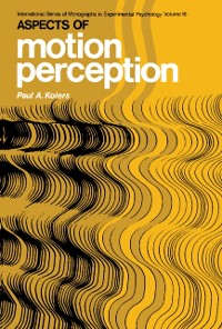 Cover Aspects of Motion Perception