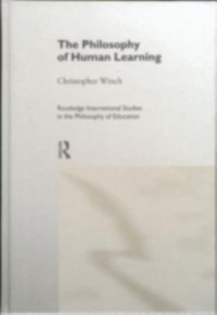 Cover Philosophy of Human Learning