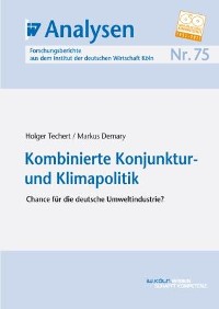 Cover Kombinierte Konjunktur- und Klimapolitik