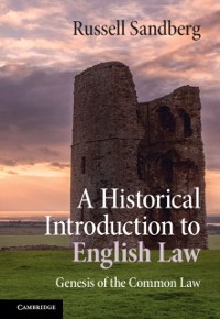 Cover Historical Introduction to English Law