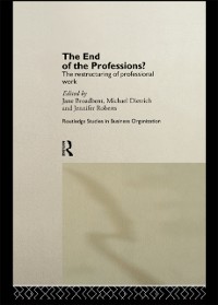 Cover The End of the Professions?
