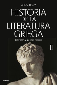 Cover Historia de la literatura griega II