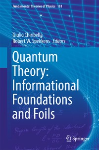 Cover Quantum Theory: Informational Foundations and Foils