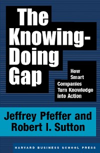 Cover The Knowing-Doing Gap