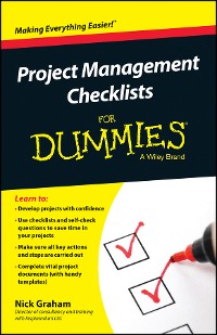 Cover Project Management Checklists For Dummies
