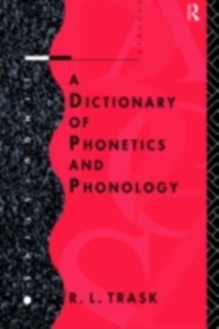 Cover Dictionary of Phonetics and Phonology