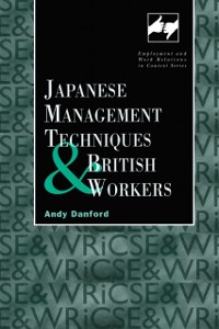 Cover Japanese Management Techniques and British Workers
