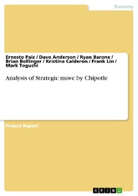 Cover Analysis of Strategic move by Chipotle