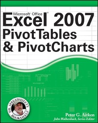 Cover Excel 2007 PivotTables and PivotCharts