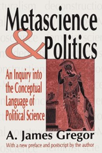 Cover Metascience and Politics