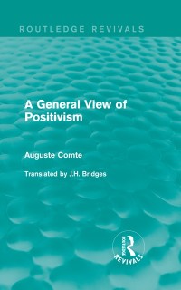 Cover General View of Positivism