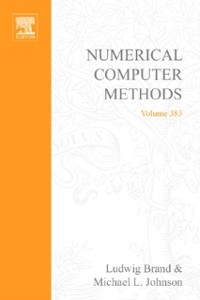 Cover Numerical Computer Methods, Part D