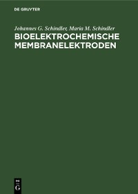 Cover Bioelektrochemische Membranelektroden