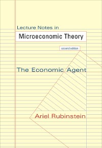 Cover Lecture Notes in Microeconomic Theory