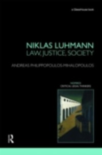 Cover Niklas Luhmann: Law, Justice, Society