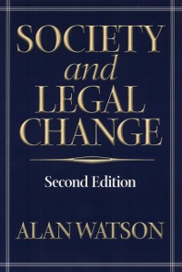 Cover Society And Legal Change 2Nd Ed